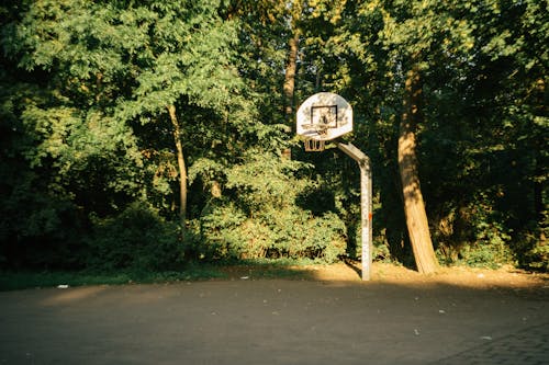 Free Sandy Basketball Court Stock Photo