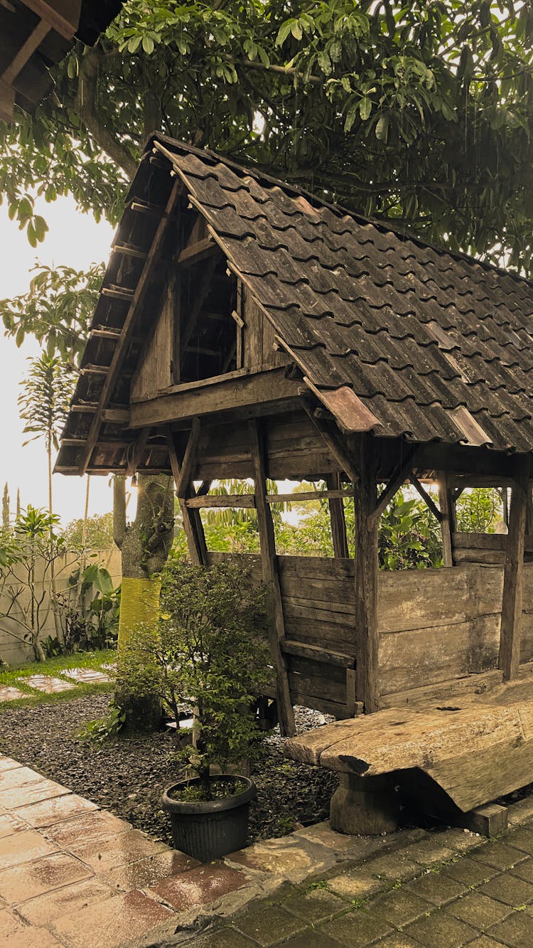 A Hut In A Garden