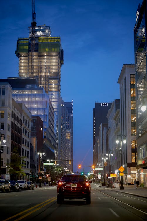 シティ, デトロイト, ライトの無料の写真素材