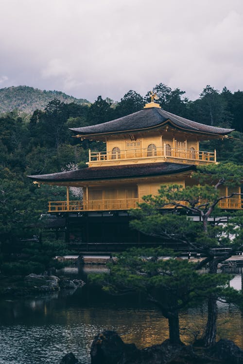 Foto stok gratis buddha, Jepang, kinkaku-ji