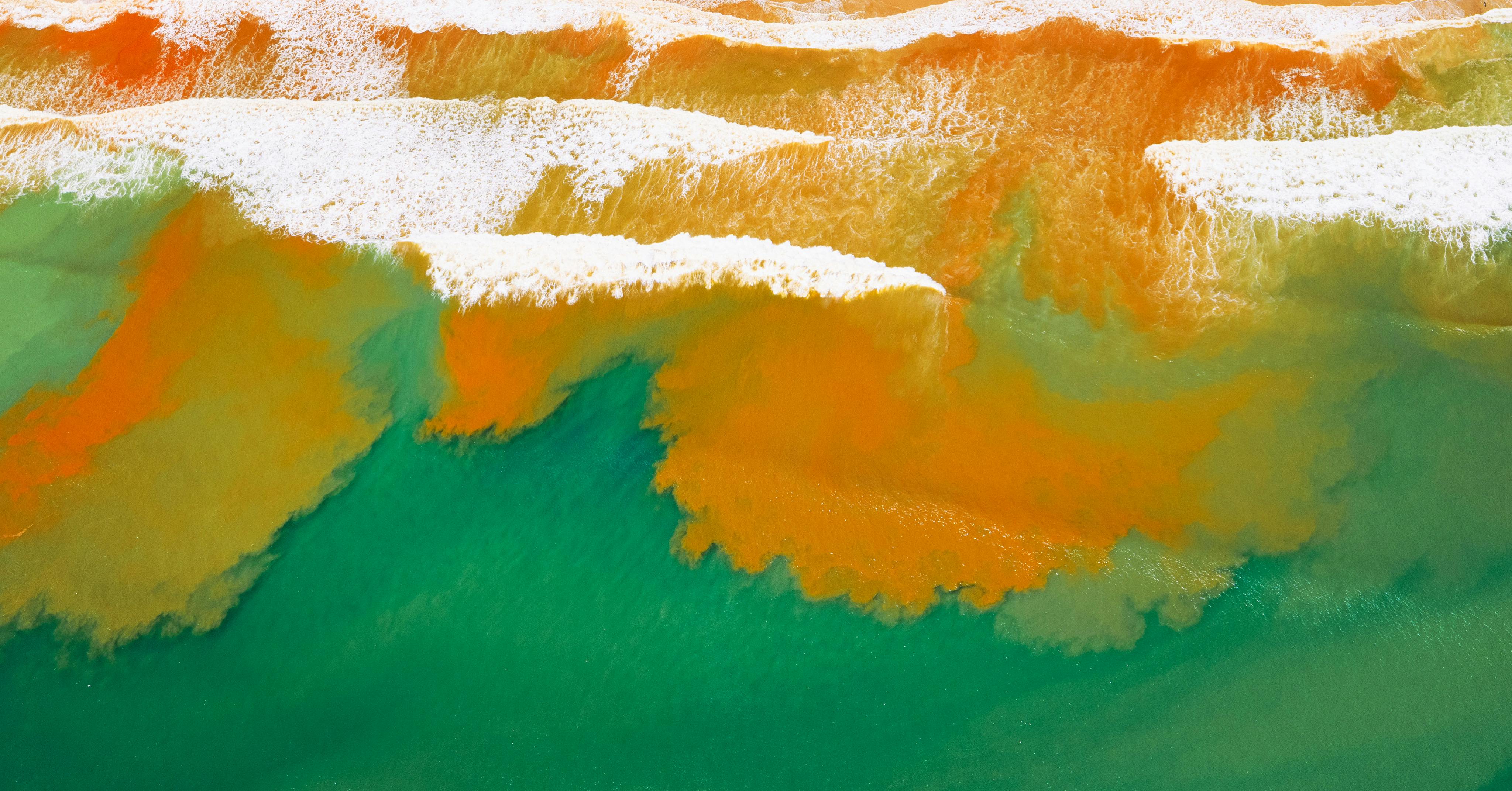 Colorful waves Australia