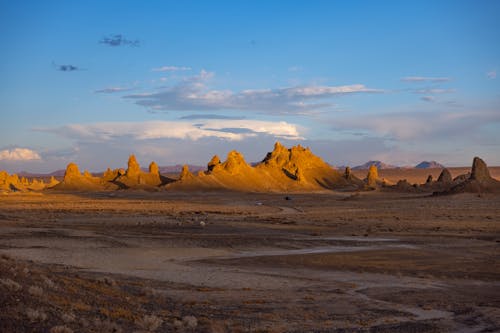 Trona Pinnacles in Californian Desert