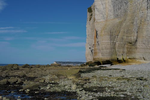 Foto profissional grátis de à beira-mar, abismo, beira-mar