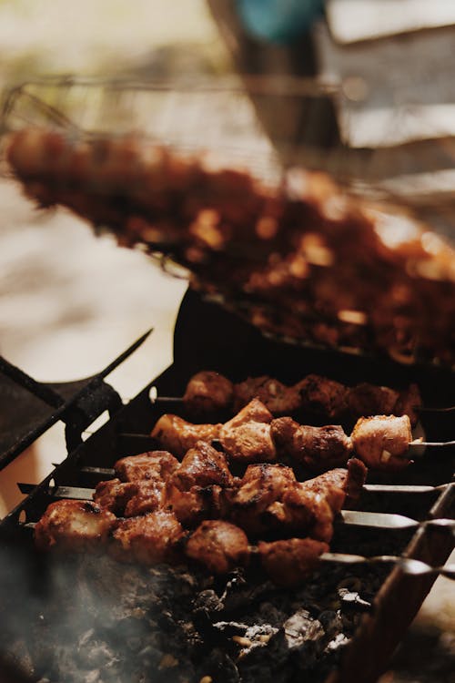 shashliks, 고기, 그릴의 무료 스톡 사진