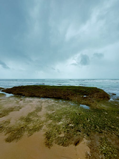 Бесплатное стоковое фото с береговая линия, вертикальный выстрел, горизонт
