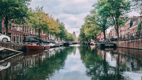 Boats On A River