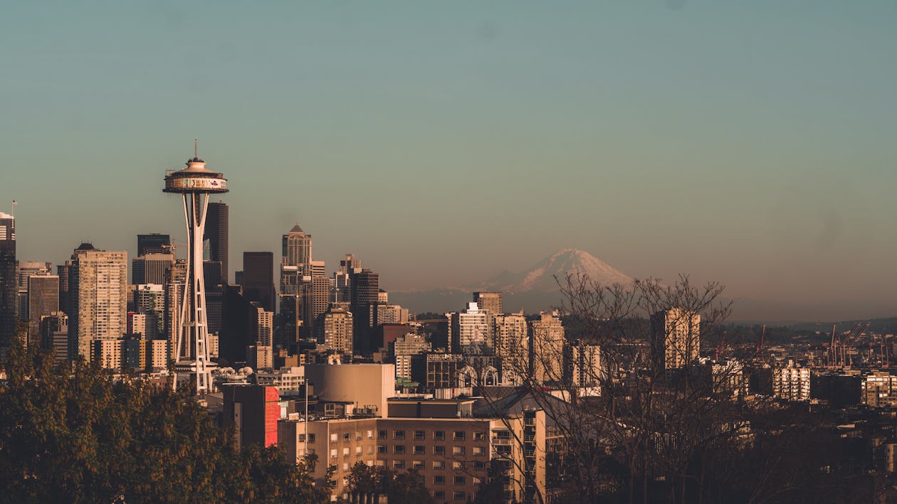 Free Photo of Seattle Skyline Stock Photo
