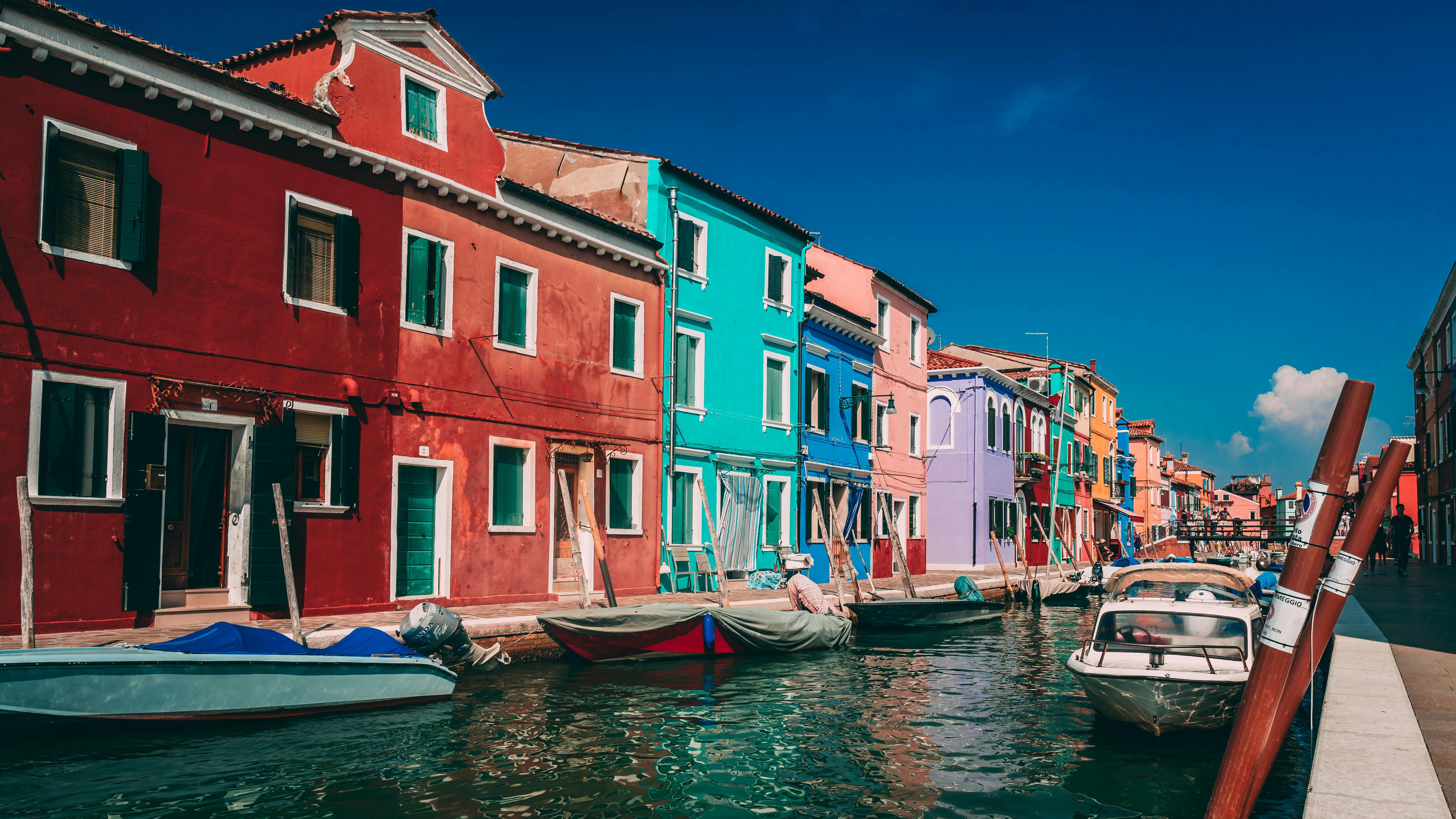 colourful buildings