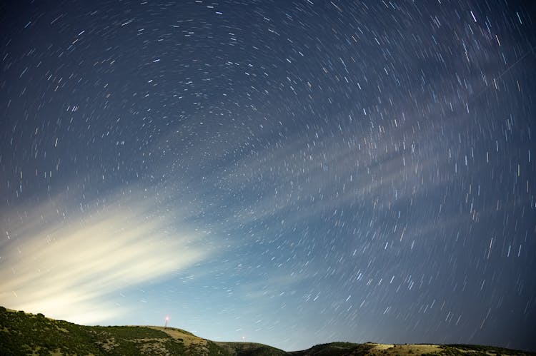 Circular Star Trails