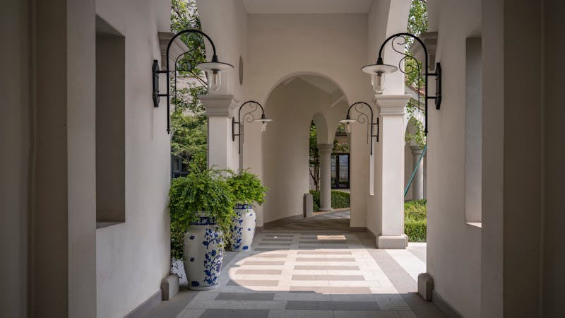 Villa Courtyard Oasis