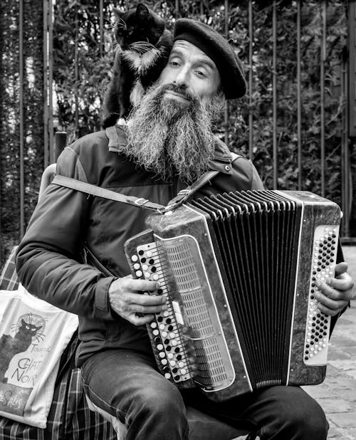 A Man with an Accordion