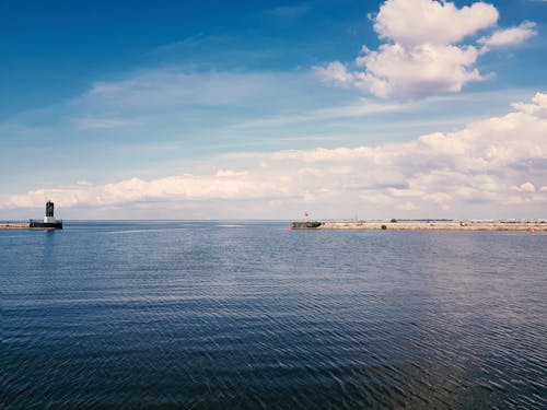 Gratis stockfoto met baai uitzicht, h2o, vuurtoren