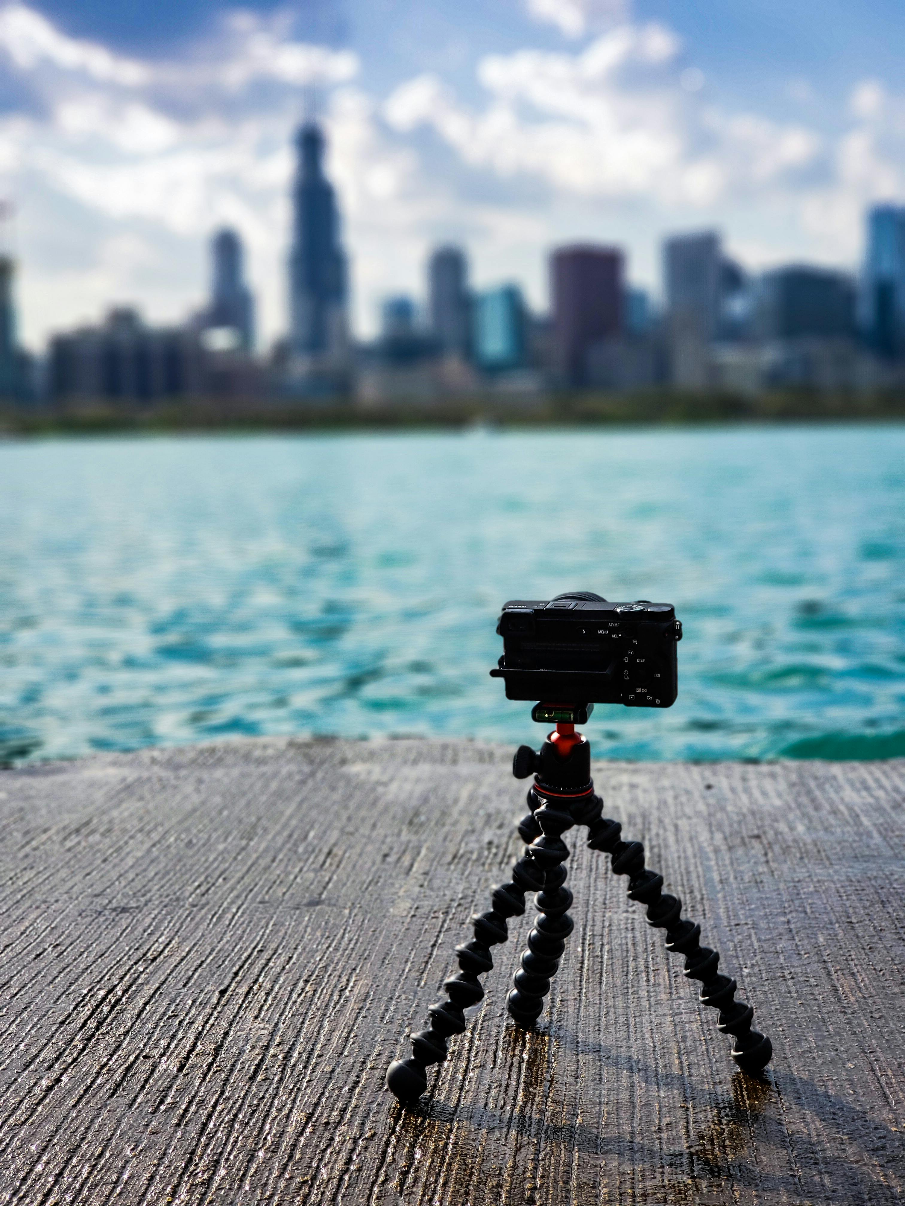 Camera On A Tripod · Free Stock Photo