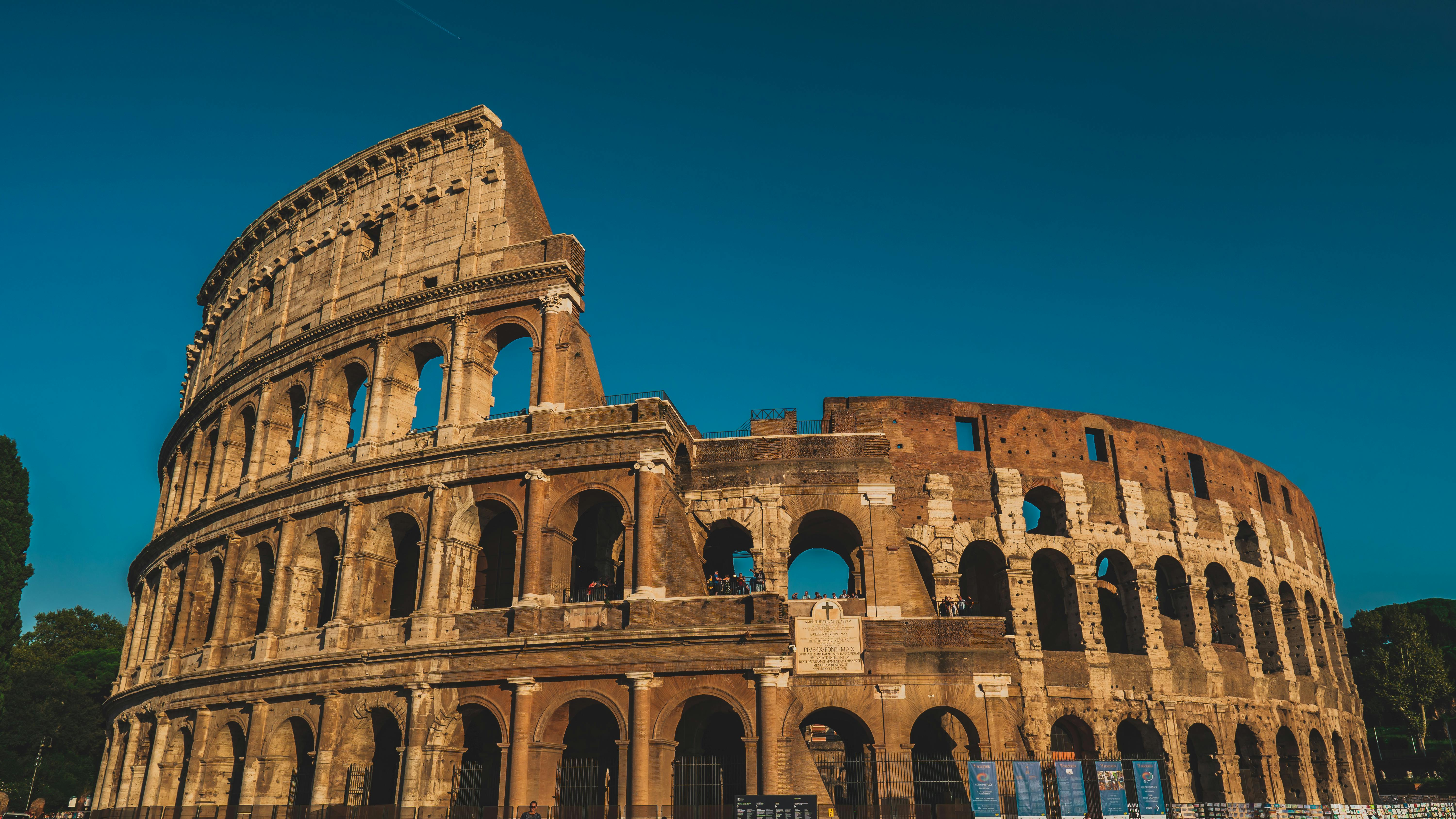 Man Made Colosseum HD Wallpaper