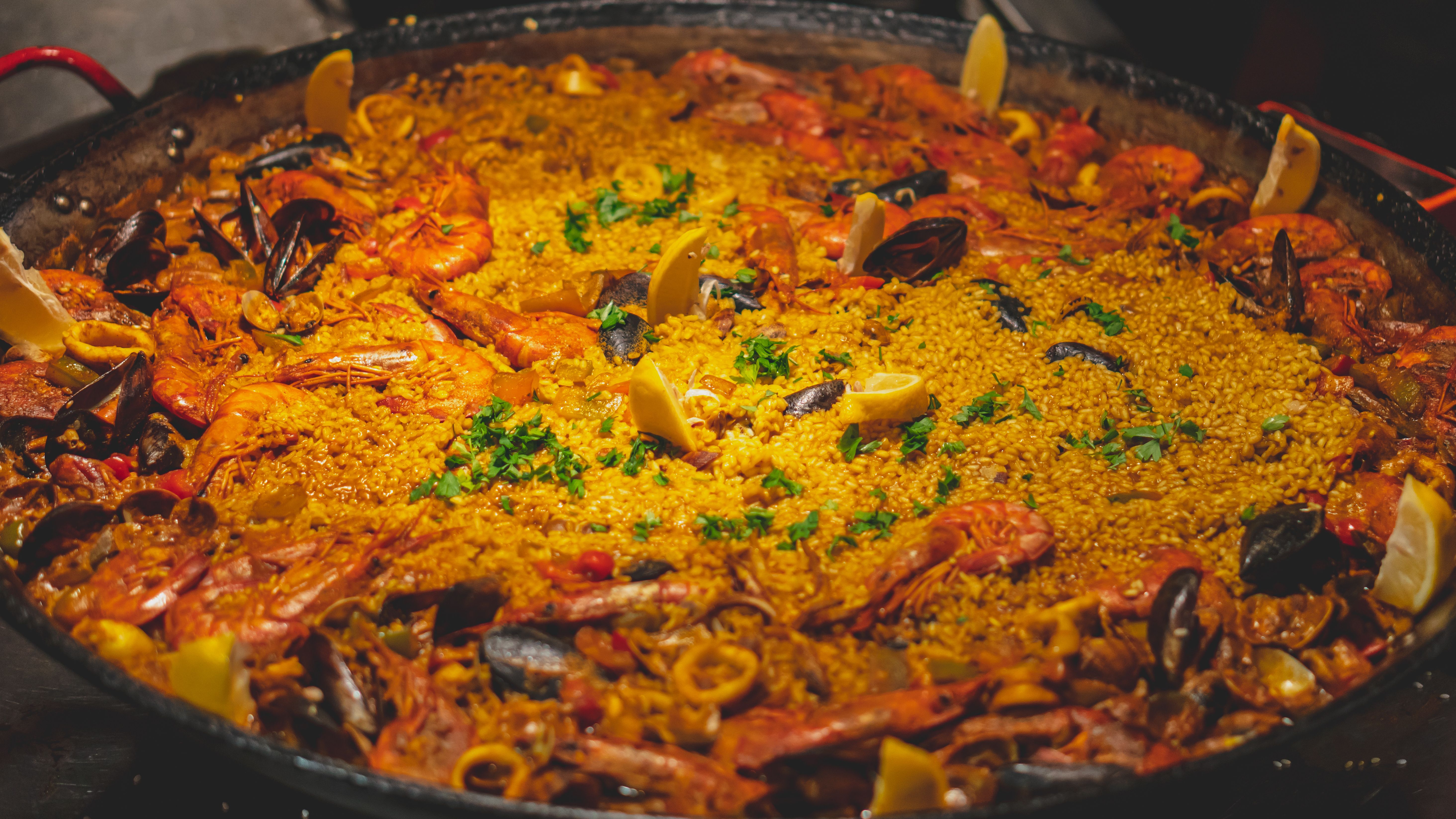 Kostenloses Foto zum Thema: kochkurs, paella, spanien