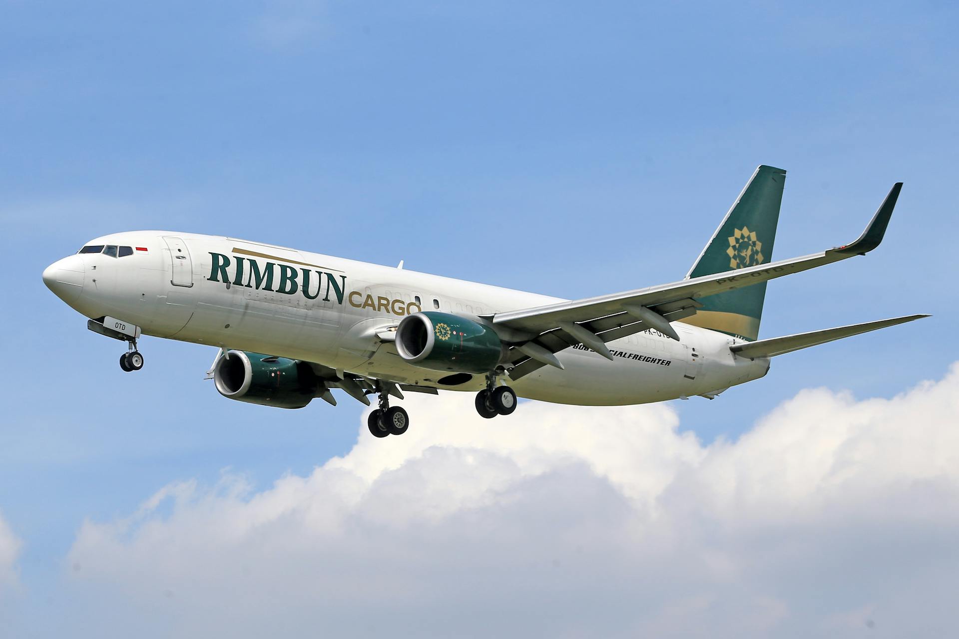 Cargo Airplane Flying