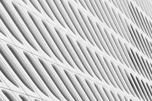 Free White and Gray Stripe Window Curtain Stock Photo