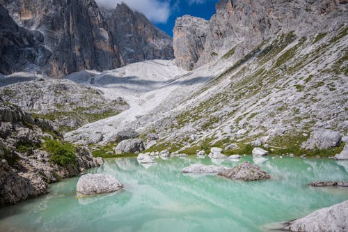 A Lake in Rocky Mountains 