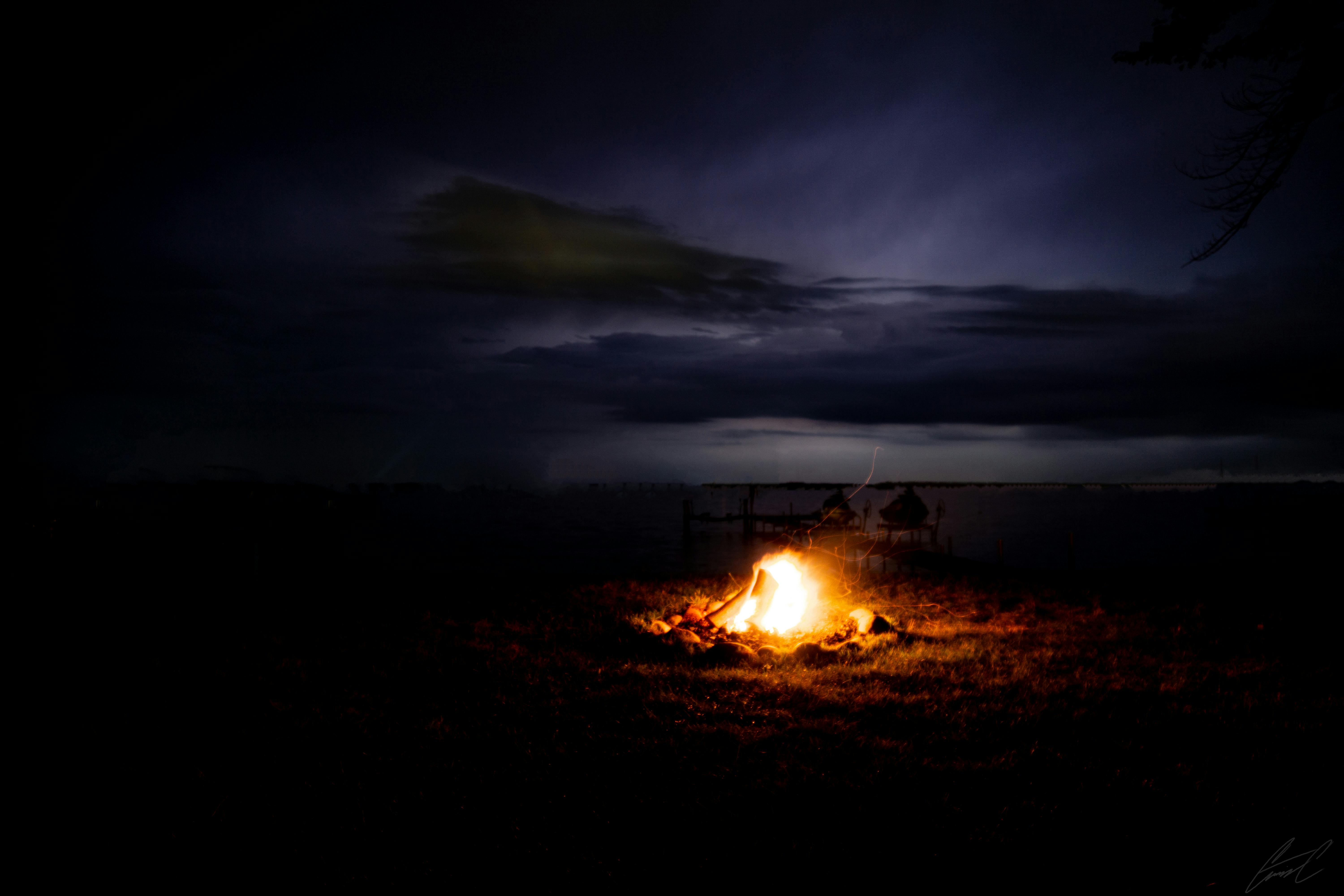 Free stock photo of campfire, firestorm, storm