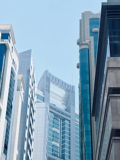 Skyscrapers in Downtown of Hong Kong