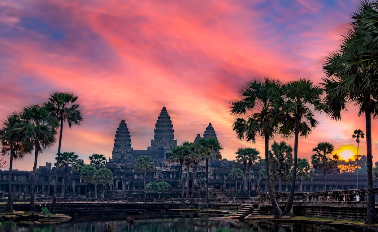 Angkor Wat au crépuscule