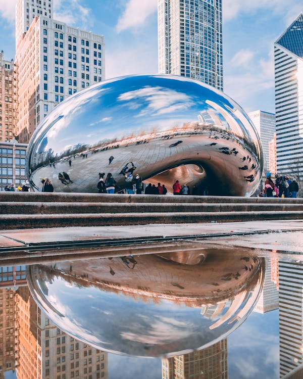 Free Cloud Gate, Chicago Stock Photo