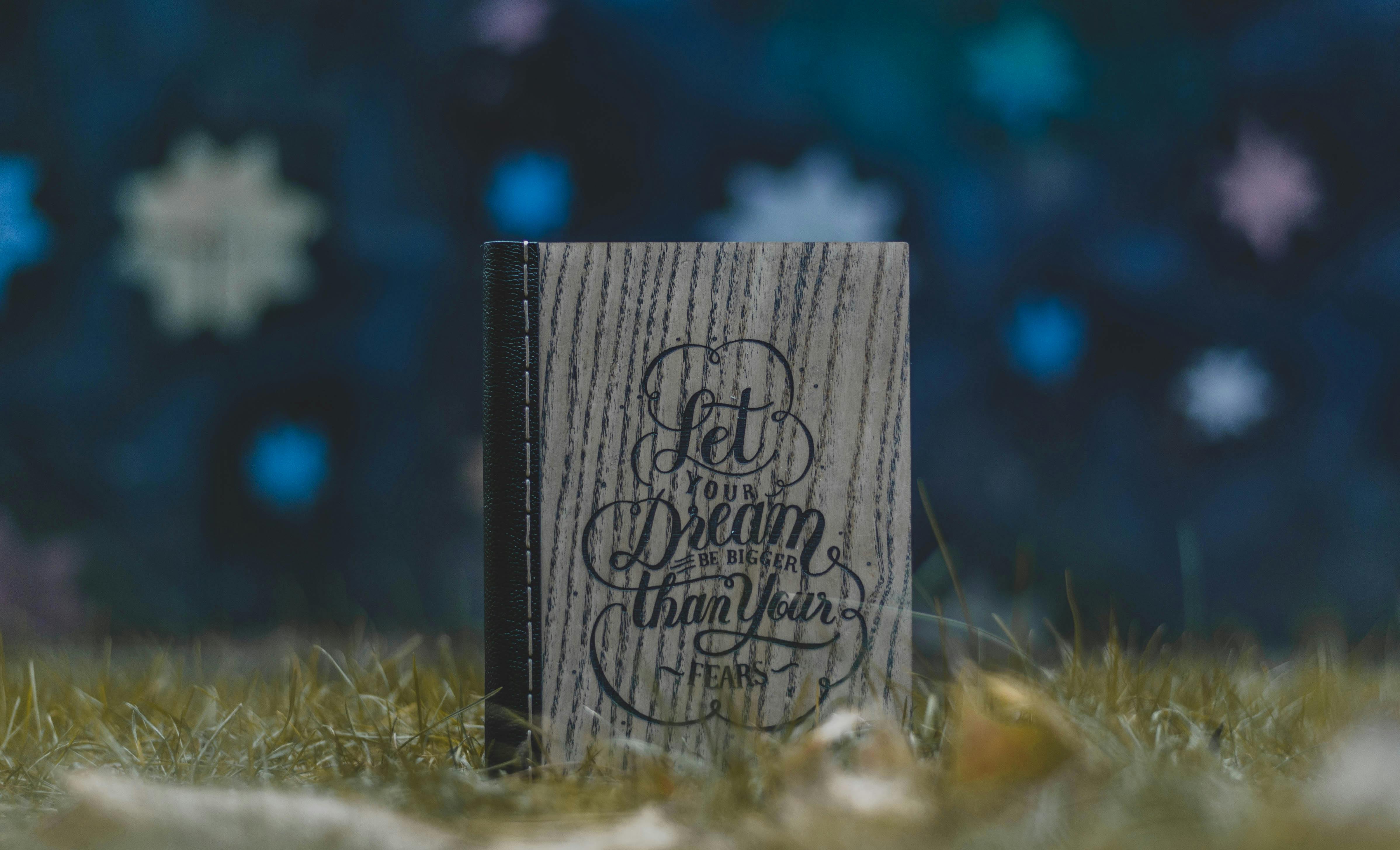 Classic book cover with elegant serif typography and white space