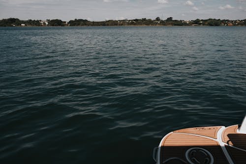 Boat Swimming on a Lake