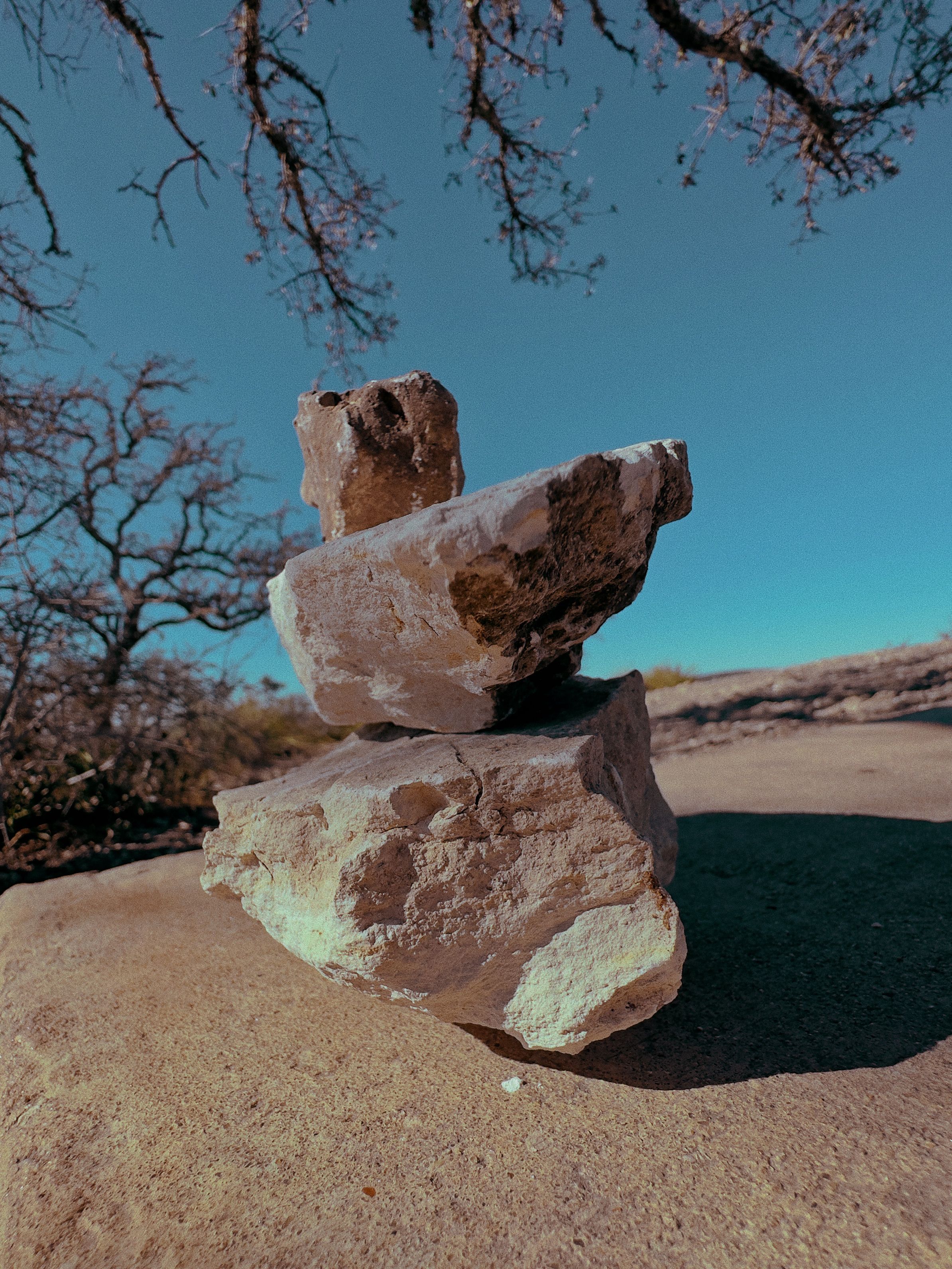 Heap of Eroded Rocks · Free Stock Photo