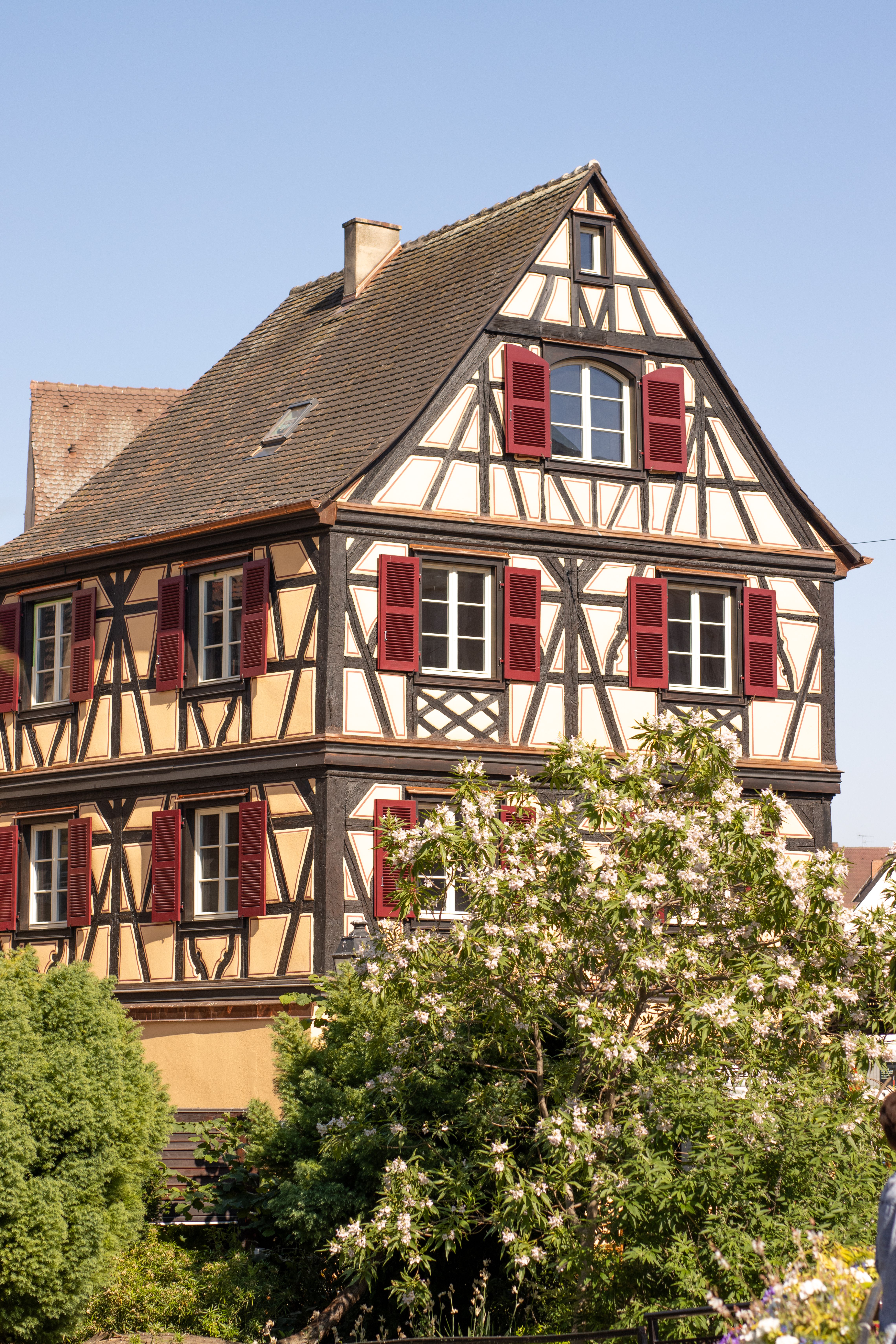 Facade of a Traditional Half-timbered House · Free Stock Photo