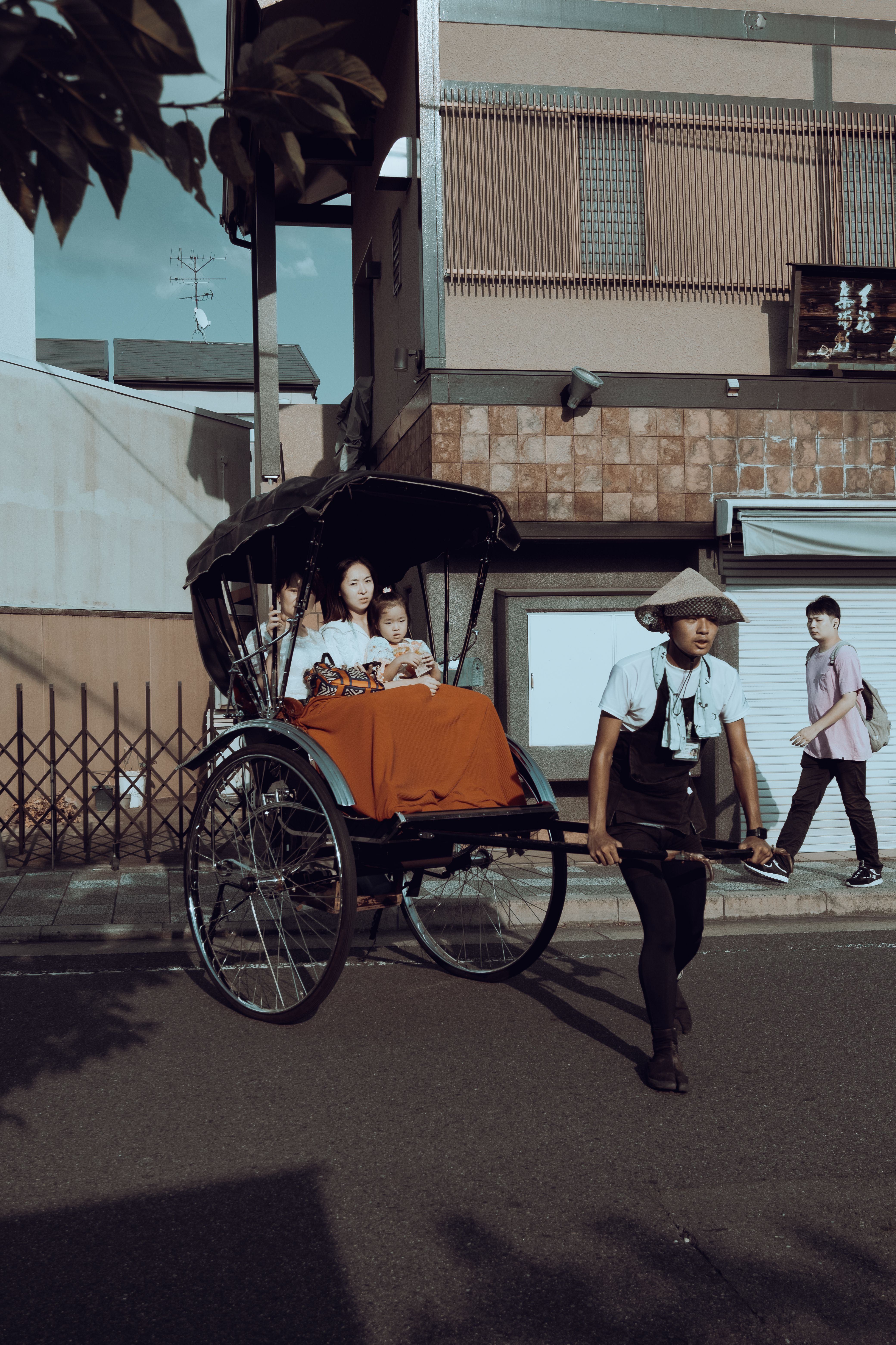 A Rickshaw in a City · Free Stock Photo