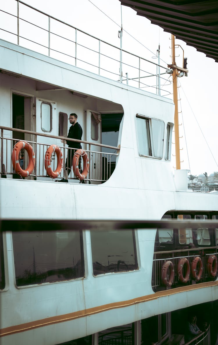 White Board Of Istanbul Ferry