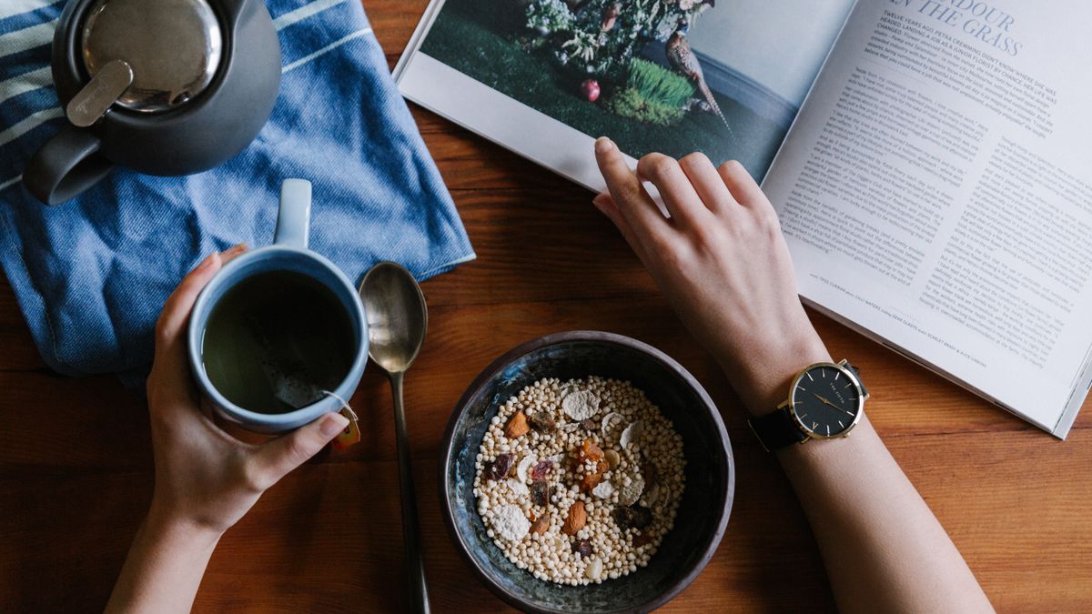 Quinoa porridge with cinnamon