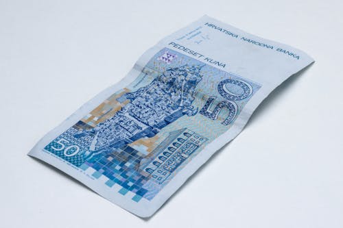 Základová fotografie zdarma na téma bankovka, Chorvatsko, kuna