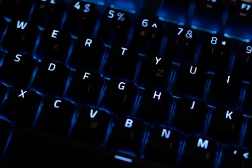 Photos gratuites de clavier, lumières, rgb