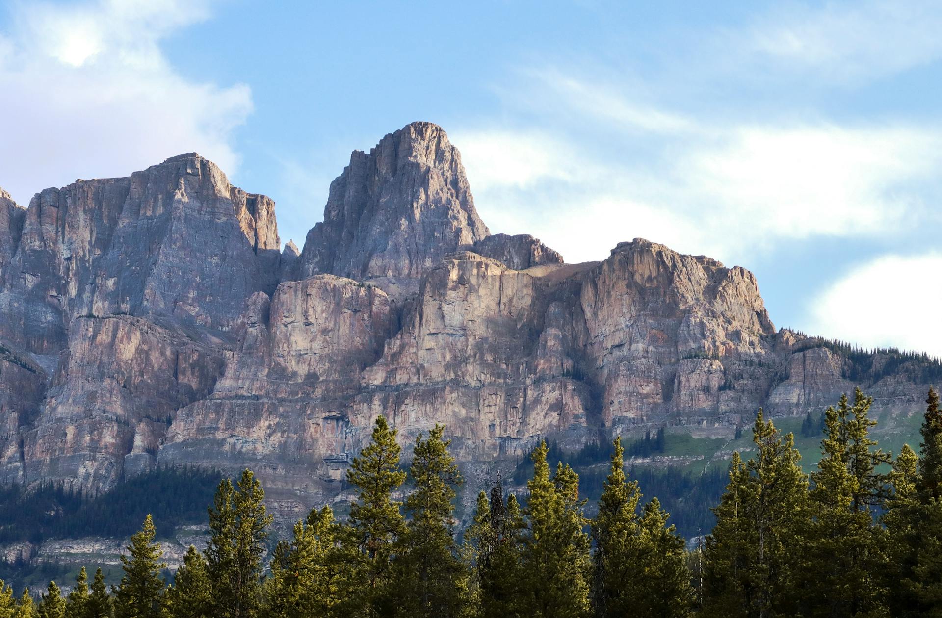 Rocky Mountains in Banff National Park