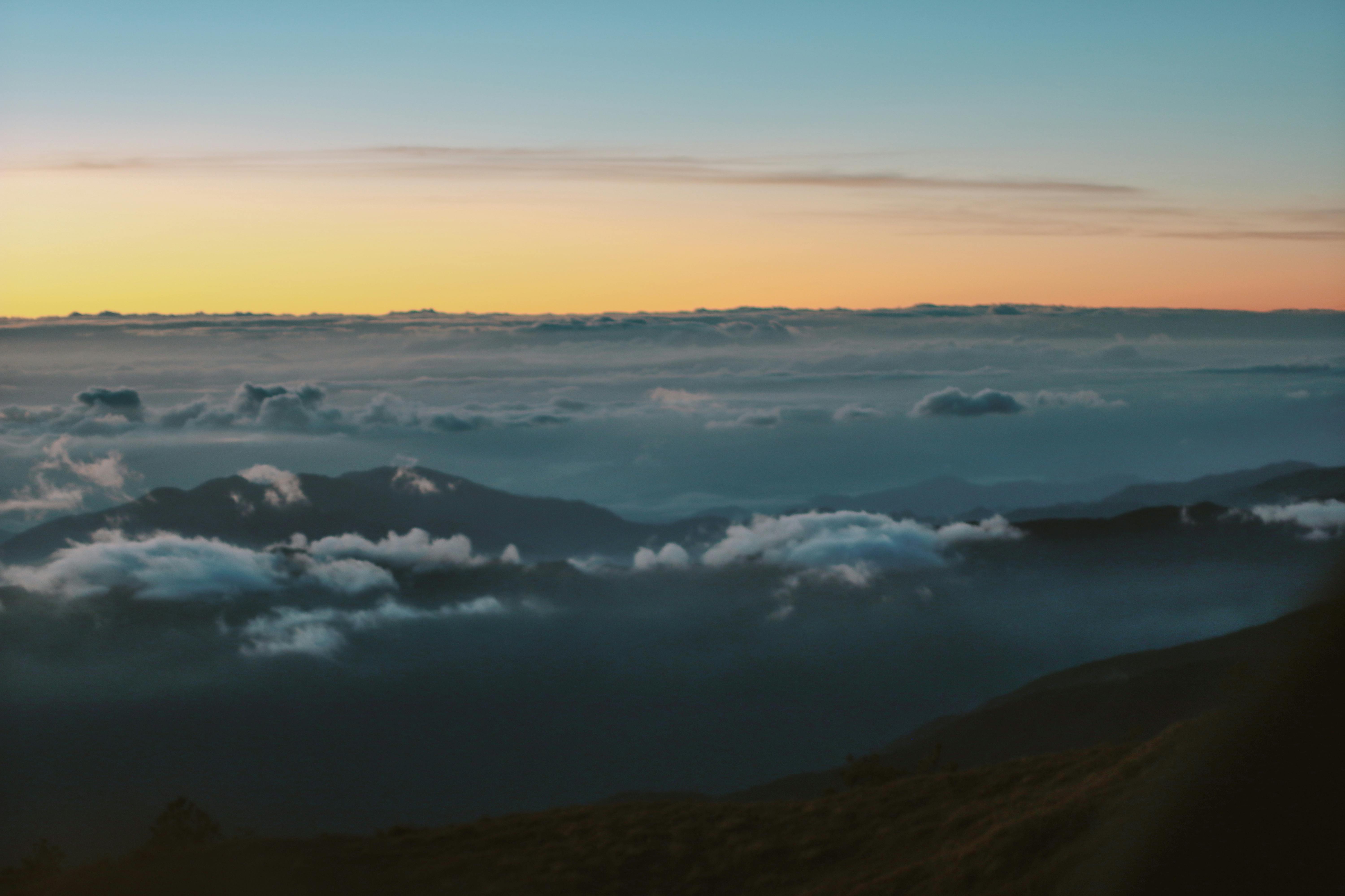 Free stock photo of mount pulag, nature, sea of clouds