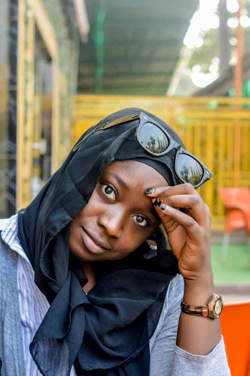 Gratis lagerfoto af afrikansk, afrikansk kvinde, halstørklæde