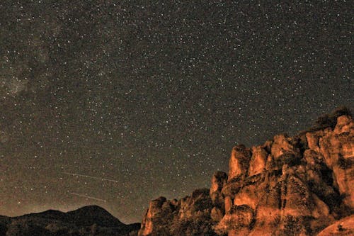 Kostenloses Stock Foto zu fallender stern, meteor, nacht