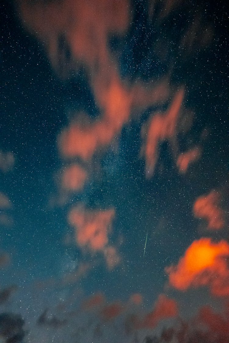 Clouds Against Stars