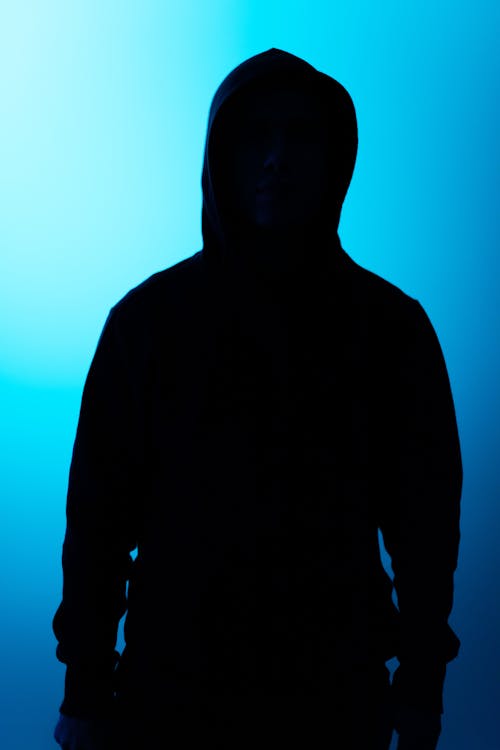 Free Silhouette Of A Person Stock Photo