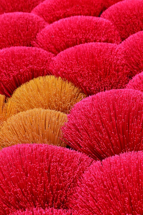 Red and Orange Incense Sticks