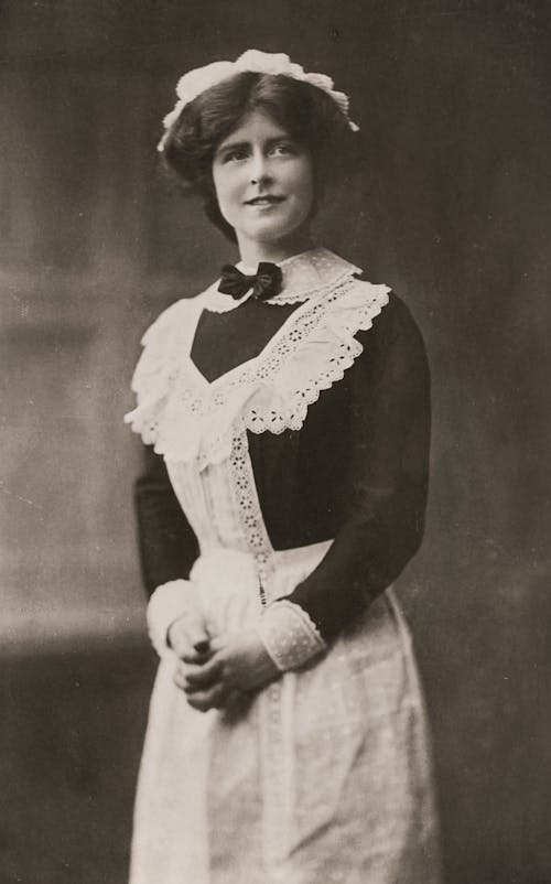 Vintage Photography of Maid