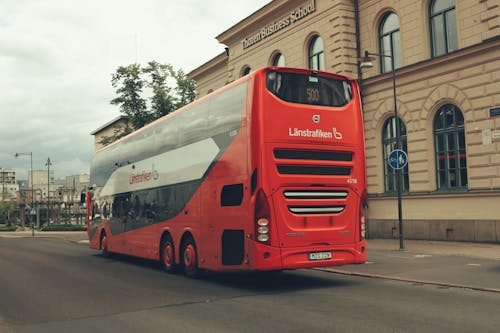 Základová fotografie zdarma na téma autobus, cestování, jönköping
