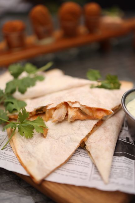 Chicken Quesadilla Keju Meleleh untuk Snack Sore