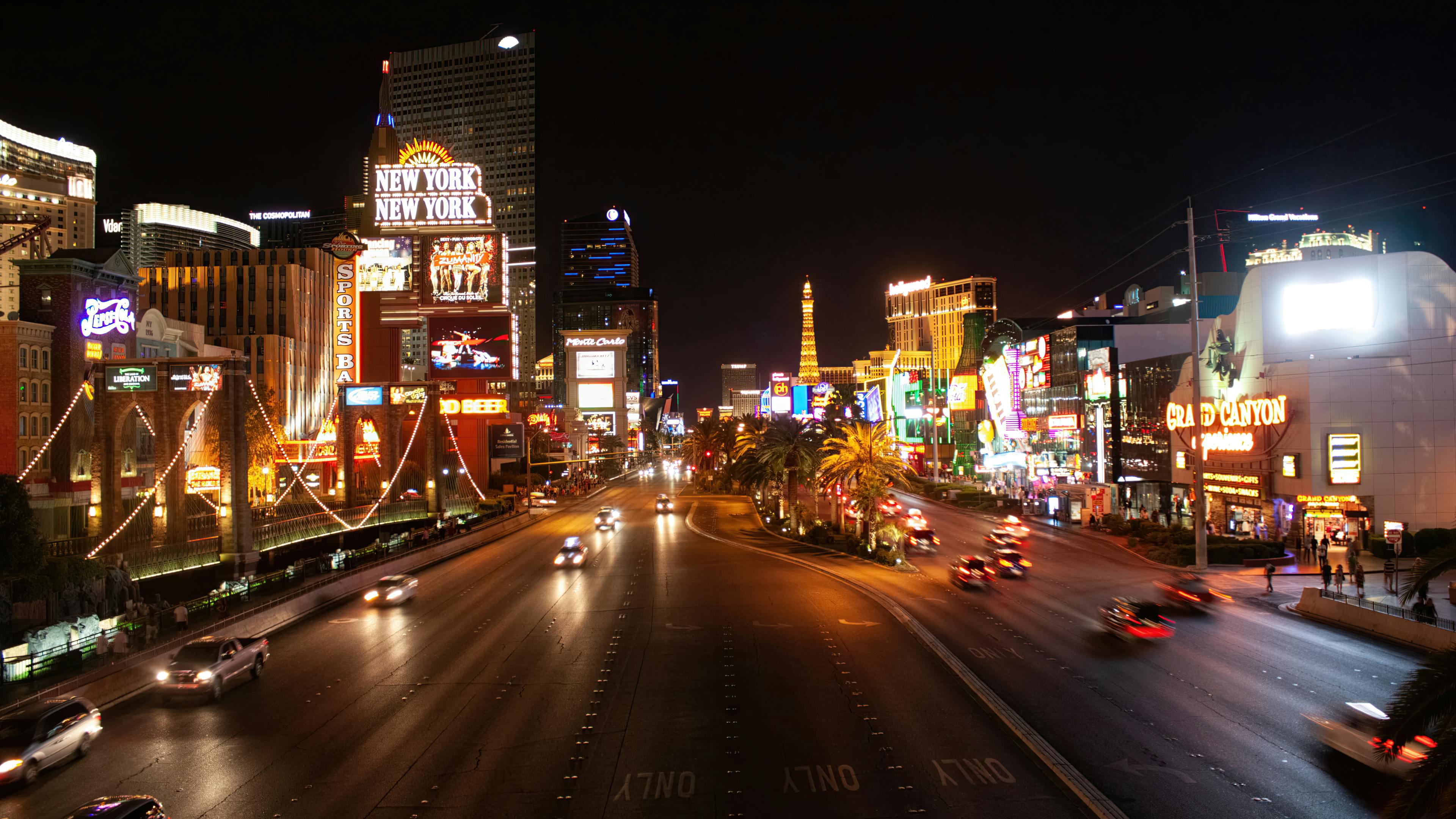 Aerial View Of Las Vegas City At Night Background, Picture Of The Las Vegas  Strip Background Image And Wallpaper for Free Download