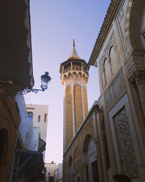 Imagine de stoc gratuită din fotografiere verticală, localitate, minaret