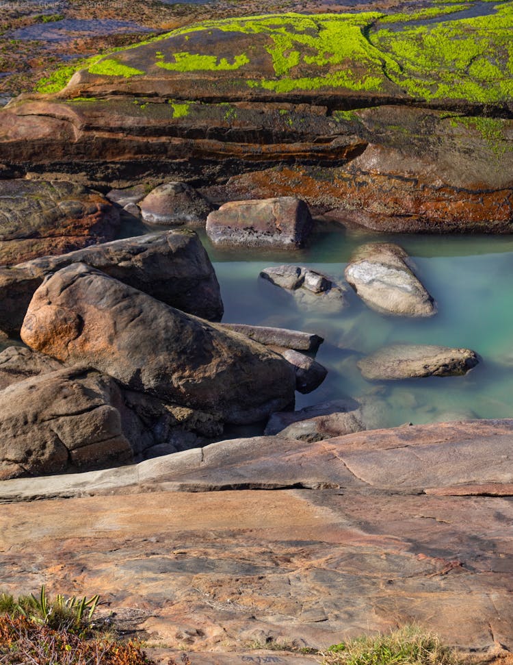 Stream Among Rocks