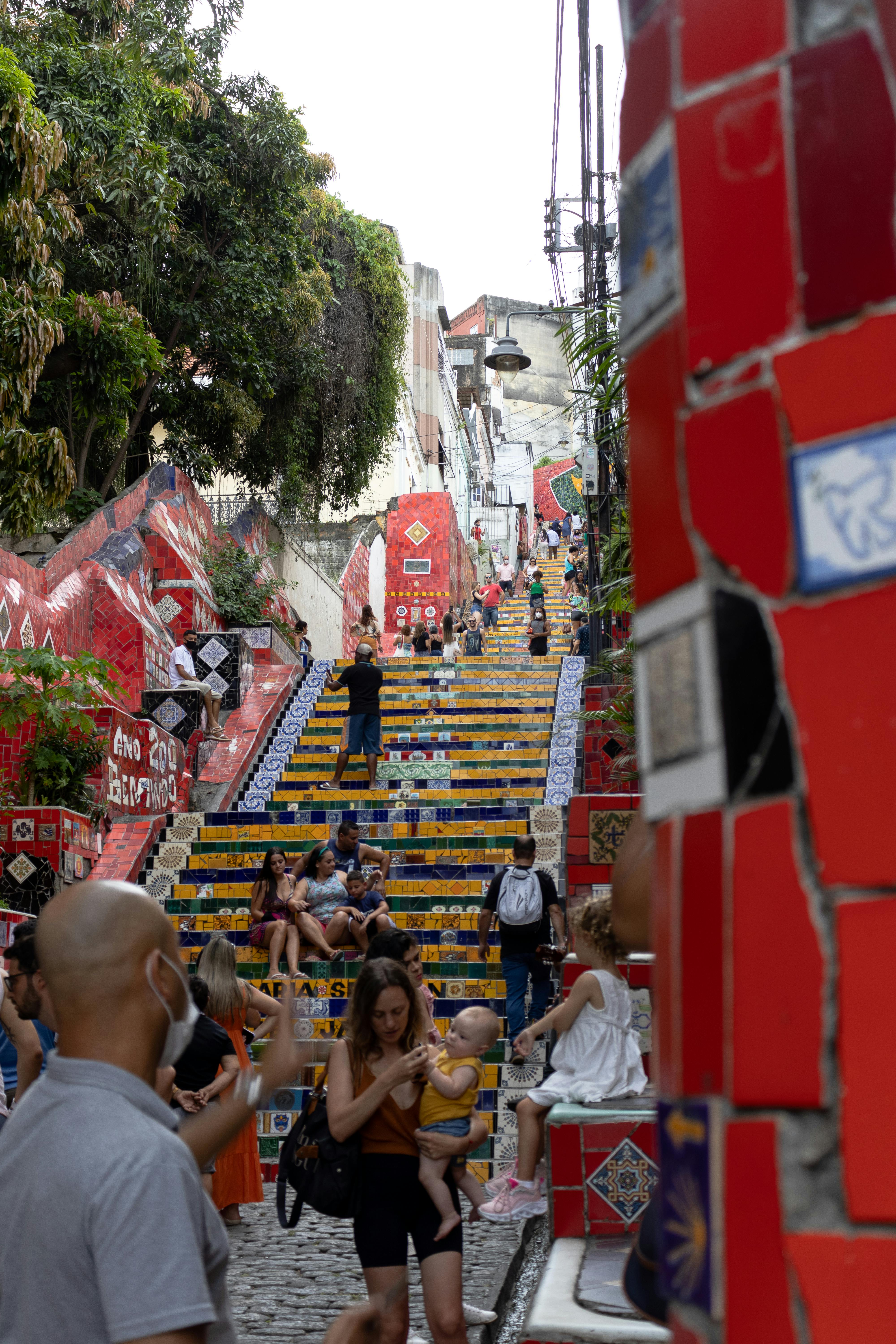 Santa Teresa & Selarón Steps