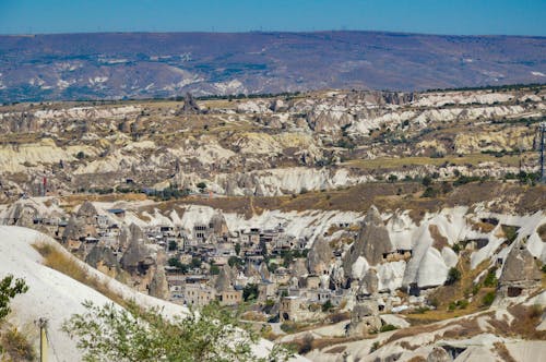 Fotobanka s bezplatnými fotkami na tému budovy, cappadocia, geologické formácie